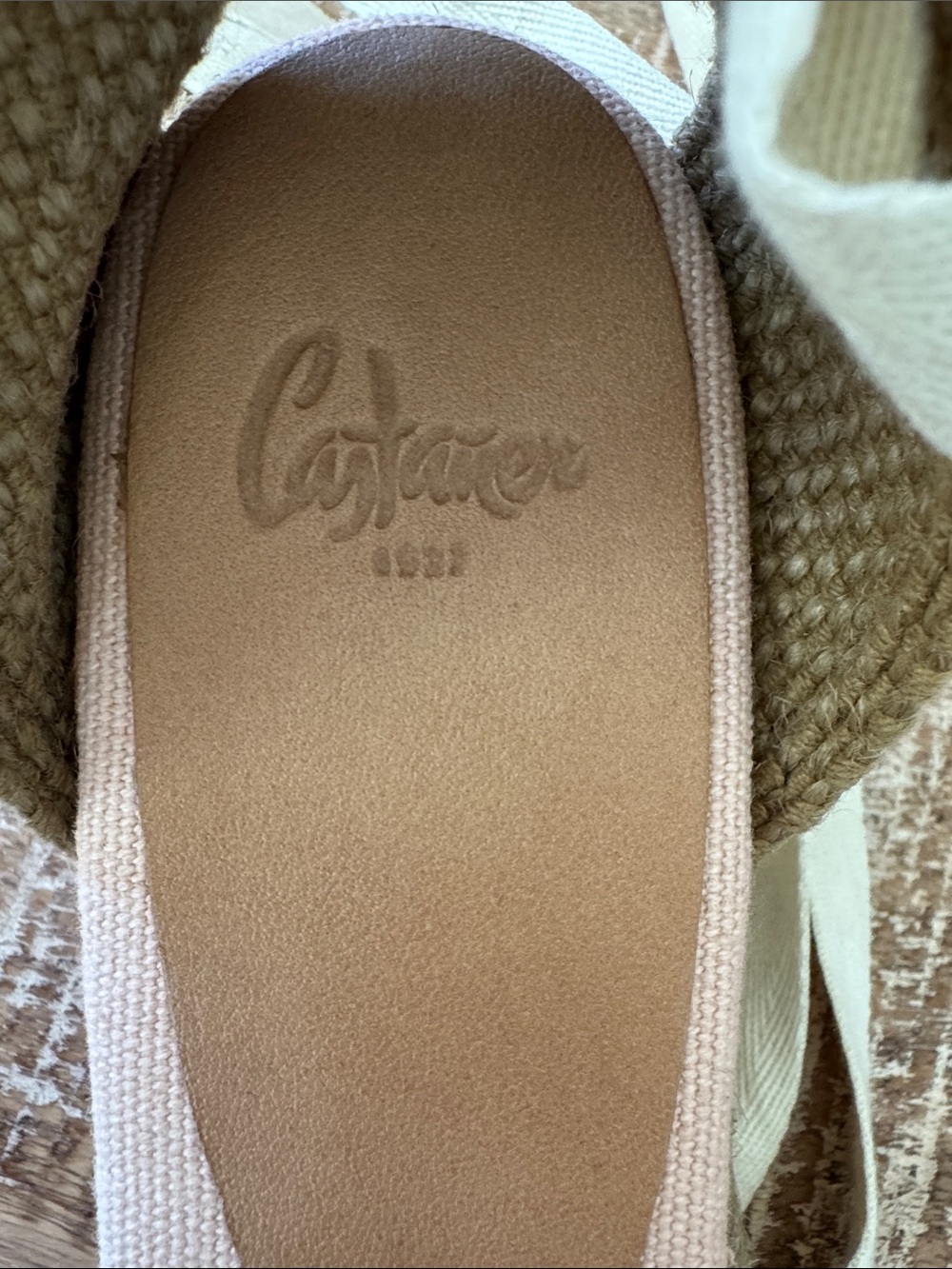 CASTAÑER Carina Wedge Espadrilles Size 38 - Picture 7 of 8